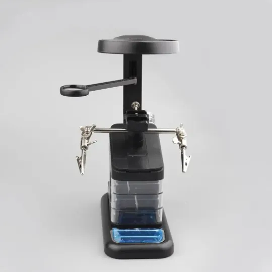 Третя рука для паяння (тримач плат із підставкою для паяльника), LED-підсвітка (TH-7026) Де купити