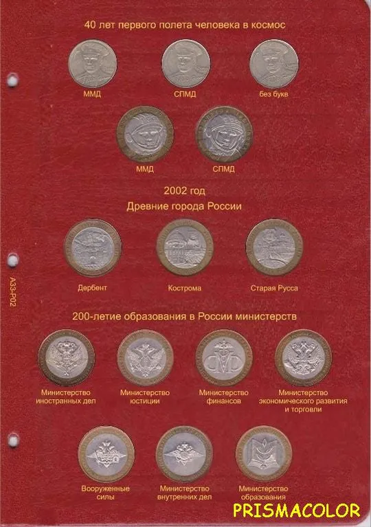 КоллекционерЪ Альбом-каталог для юбилейных и памятных монет. Том 1 (с 1999 по 2013) З аукціону