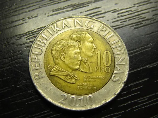 10 пісо 2010 Філіппіни Ціна