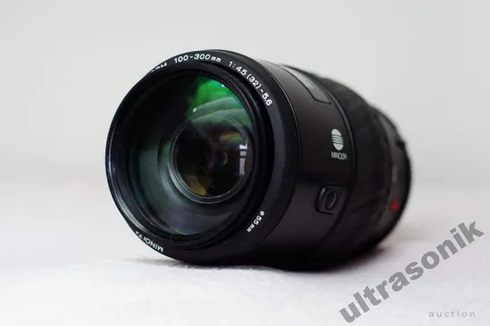 Об&#039;єктив телевик Minolta Maxxum AF Zoom 100-300mm 1:4.5(32)-5.6 Ф55мм Sony/Minolta Вживане Ціна