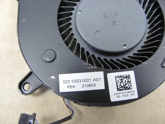 671-23 Вентилятор (кулер, FAN) 023.100I3.0021  0PC01D для Dell Inspiron G5 15 5500 G5 SE 5505 G3 3500 оригінал З аукціону
