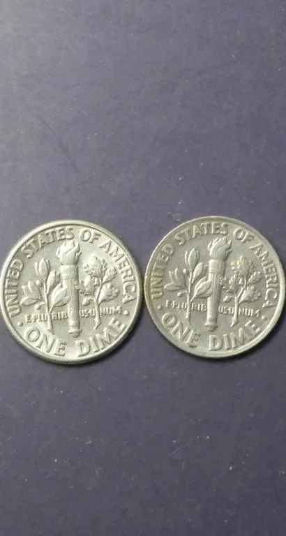 Купити 10 центів 1988 США (два різновиди)
