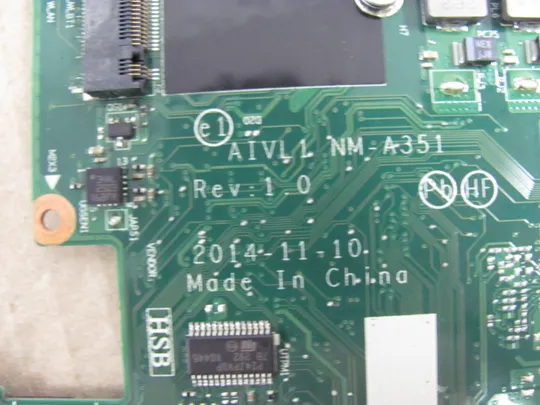 номер0113-27 материнська плата AIBL1 NM-A351 SR244 i3-5005U   для LENOVO ThinkPad  L450 оригінал Торговий майданчик