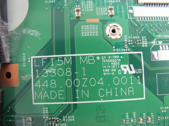 386-21 материнська плата 448.00Z04.0011  SR1EB i7-4510U для Lenovo Flex 2-15    оригінал Торговий майданчик