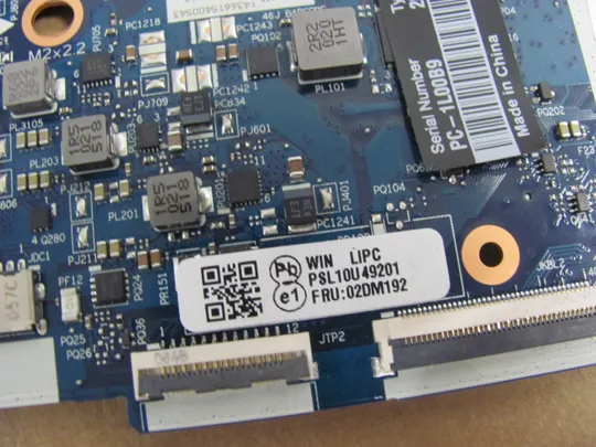 816-28 материнська плата  AMD Ryzen 7 PRO 3700U  FA391\FA491 NM-C181 02DM192  для Lenovo ThinkPad T495S T490S T14S  оригінал в Україні