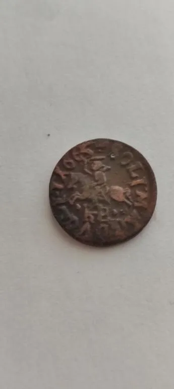 1665 год монета боратинка солид медь хорошее состояние bs493 Ціна