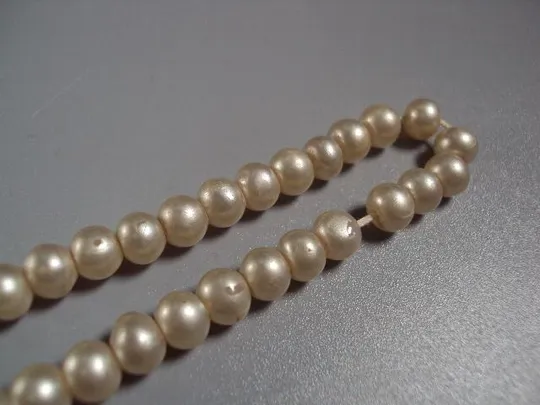 Купити Бижутерия бусы под жемчуг стекло в один ряд длина 86 см №11803