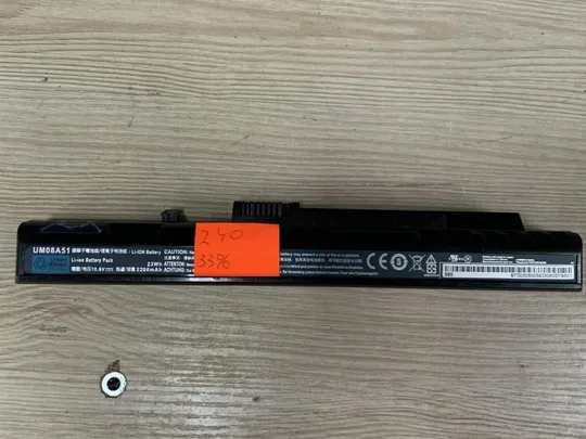 240 ACER UM08A51 Износ: 33% Aspire One D150 D250 ZG5 A110 Ціна