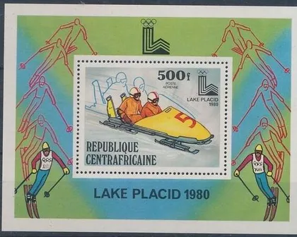 фото, ЦАР Спорт Бобслей Лейк-Плэсид 1980