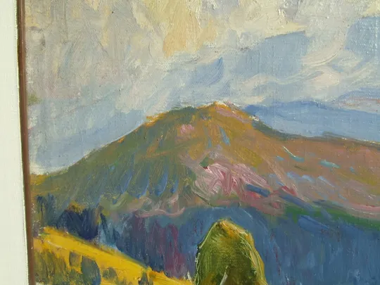 Нар.худ.Урср. Шолтес З. 1909-1990 рр. роз. 40х70 см. п.о. 1960 рр. закарпатська школа Ужгород . Продаж