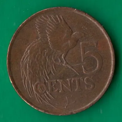 фото, 5 центів 1999 року Тринідад і Тобаго [КВ]