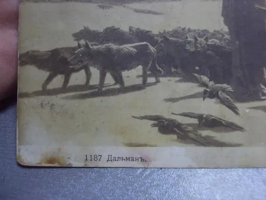 Купити открытка дальман голод №1414