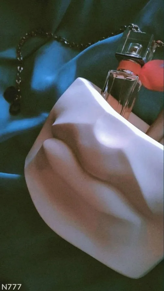 Купити Губи Давида гіпсове кашпо