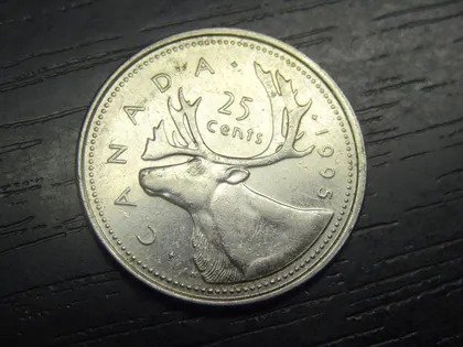 фото, 25 центів 1995 Канада