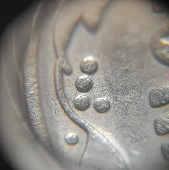 (4527) 50 копійок 1992 1БА(б)к по каталогу Володимира Шекені + розколи у 8 гроні (1БА(а)к по ІТК) З аукціону