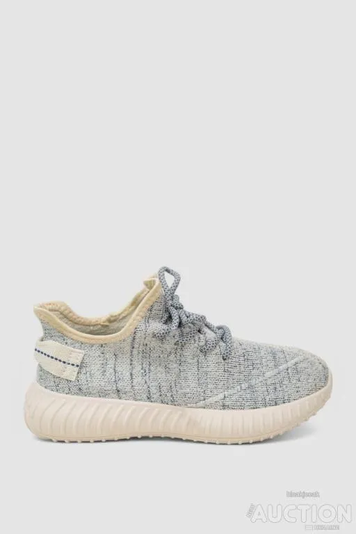 Кеды женские текстиль, цвет бежево-серый, 248R269 Ціна