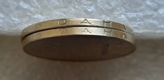 (6965) 1 гривня 2010 1БА1, 1БА2 - 2 монети одним лотом (1 гривна 2010) З аукціону