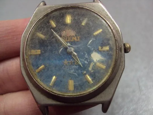 Наручные часы Ориент Orient crystal 21 камней кварц №10985 З аукціону