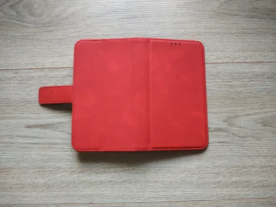 Чехол книжка універсальний SILK TOUCH 6 - 6.5" [2E-UNI-6-6.5-HDST-CRD] чохол + скло в подарунок! З аукціону