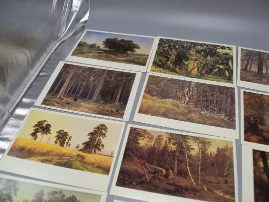 Набор открыток И.И. Шишкин государственная третьяковская галерея 1984 год в наборе 16 шт №18649 Торговий майданчик