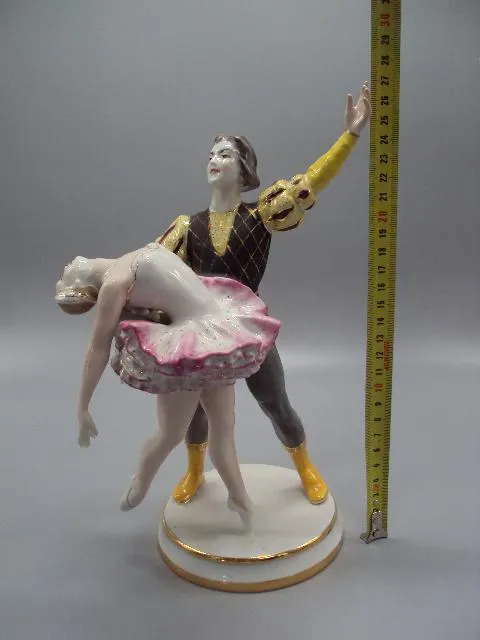 Купити Фигура фарфор статуэтка Киев балет Адажио лебединое озеро высота 27 см №14091