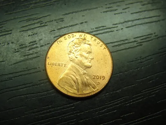 Купити 1 цент 2019 D США