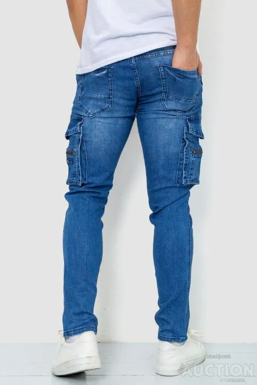 Джинсы мужские, цвет синий, 129R8318 Продаж