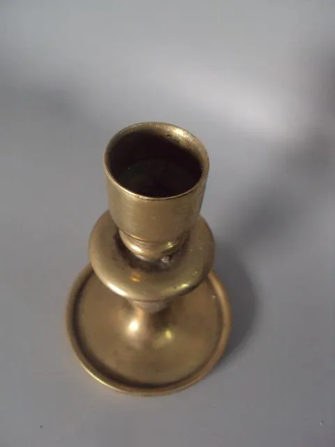 Подсвечник бронза маленький высота 10 см (№ 981) З аукціону