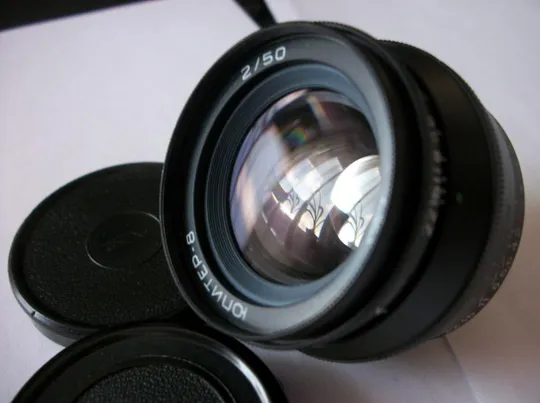 Объектив Юпитер-8 , черный. М-39. Просто Новый . Таких нет. No-7300100. Цена-мин. Продаж