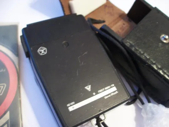 Экспонометры 4-Штук. СССР. Ленинград [2,4,7] и ОПТЭК. 1956-год, футляры, инструкции-паспорта Продаж