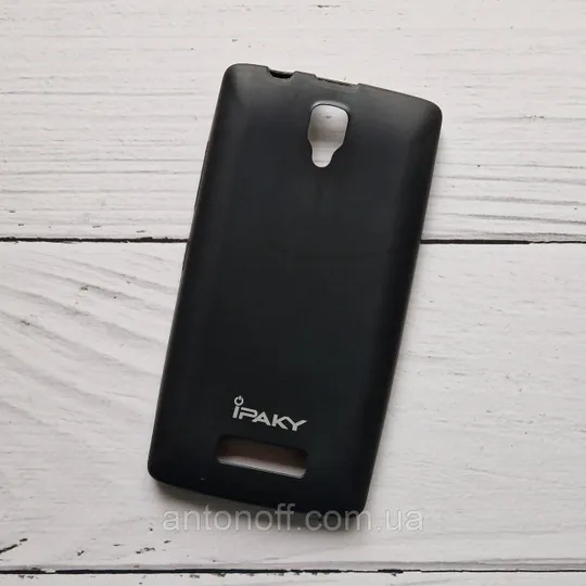 Чохол Lenovo A2010 для телефону силіконовий Чорний Ціна