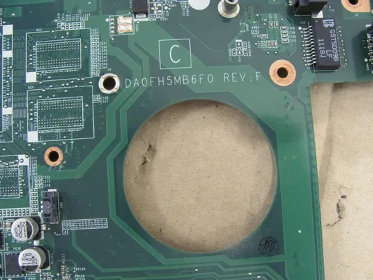 75-39 материнська плата DA0FH5MB6F0 для Fujitsu Lifebook A531 AH531 оригінал Інтернет-аукціон