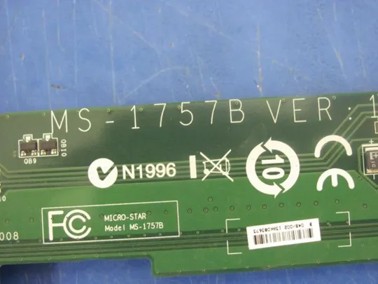 №298-10 плата USB AUDIO HDMI CARD MS-1757B для MSI MS-1757 GE70 оригінал З аукціону