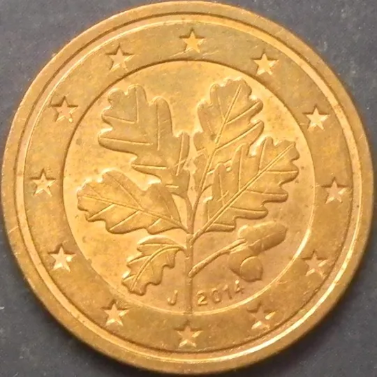 2 євроценти 2014 J Німеччина Ціна