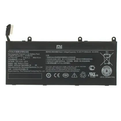 фото, Оригінальна батарея для ноутбука Xiaomi N15B01W (Mi Gaming 15.6) 15.4V 2600mAh 40Wh Black