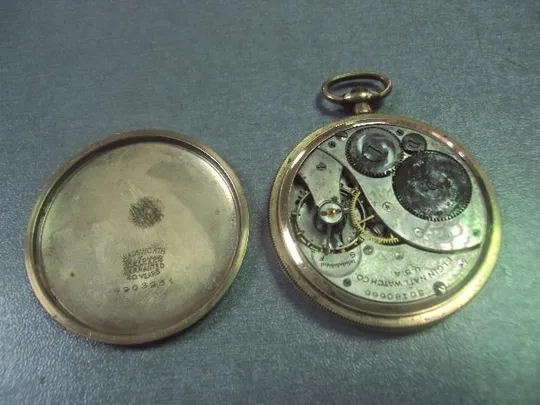 часы карманные Elgin позолота №2270 Продаж