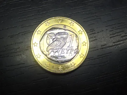 фото, 1 євро Греція 2009 UNC