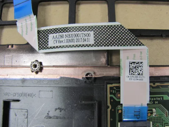 593-12  Кришка панель палмрест тачпад 0Y4WD7 AP1DL000632 для Dell Latitude E7470   оригінал Торговий майданчик