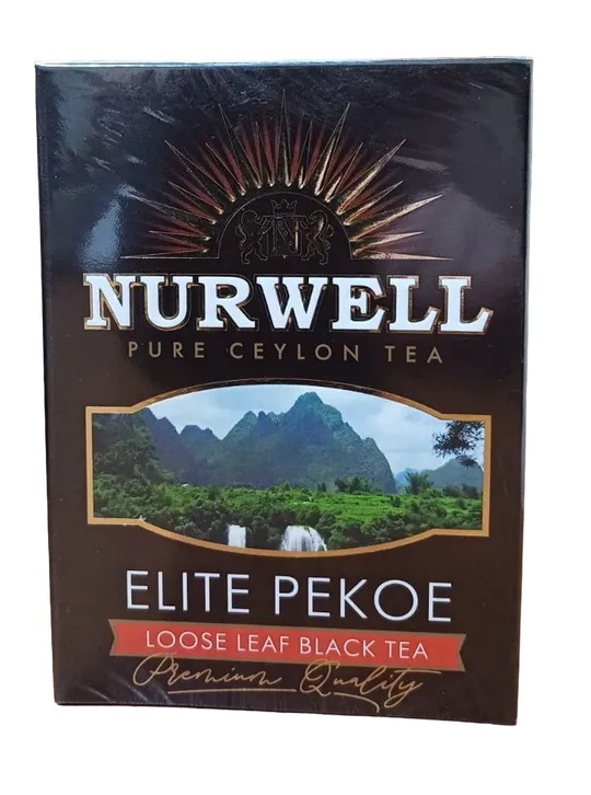 Чорний крупнолистовий  цейлонський чай  NURWELL ELITE PEKOE 100 г Ціна