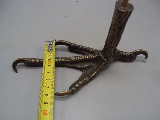 Подсвечник птичья лапа птицы Хенненберг Варшава Hennenberg Warszawa размер 9,5-10,5х18х8 см (№976) Продаж