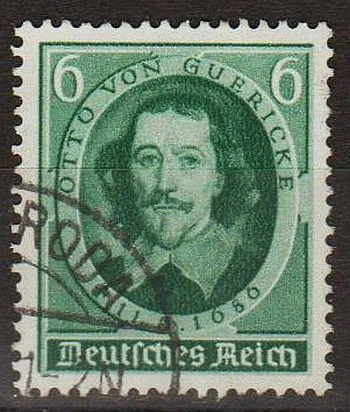 фото, 1936 - Рейх - 250 років смерті Герика Mi.608  _гаш