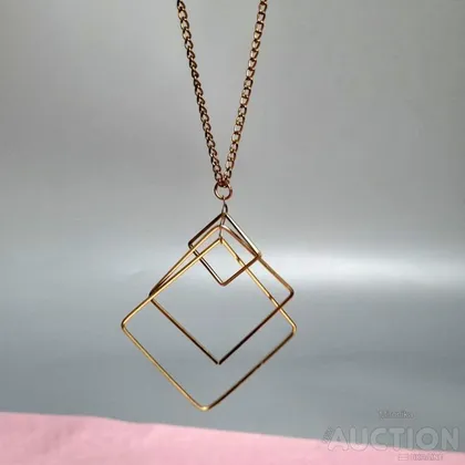 фото, Ланцюжок з підвіскою у формі ромба