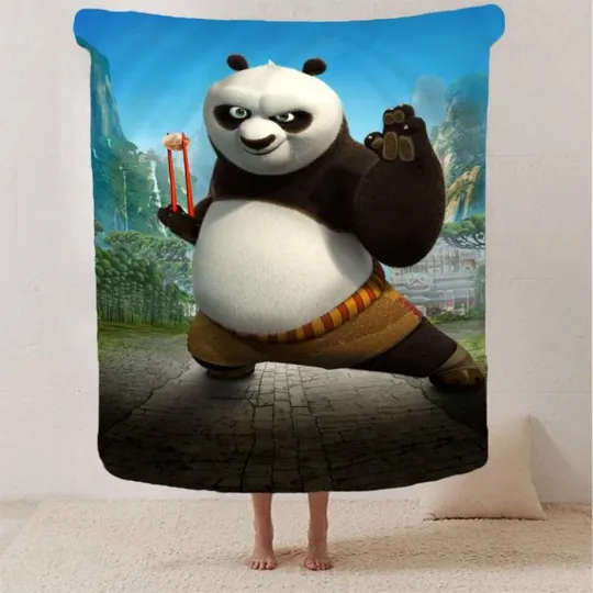 Купити Плед 3D Панда Кунг Фу №2 2806_B 13014 135х160 см