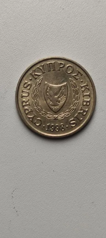 Купити 10 центов 1998 года монета Кипра kf359