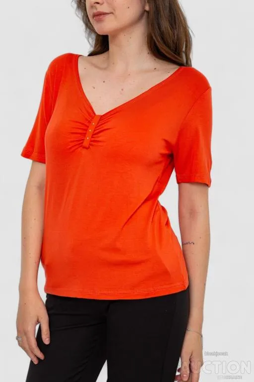 Футболка женская, цвет коралловый, 186R609 З аукціону