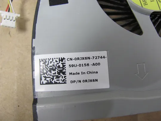 743-3  Вентилятор (кулер, FAN) 0RJX6N для Dell Inspiron 15 15-7000 7559 5599 оригінал Продаж