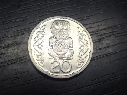 фото, 20 центів Нова Зеландія 2006 магнітний