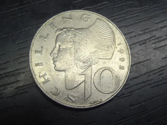 10 шилінгів 1992 Австрія Ціна