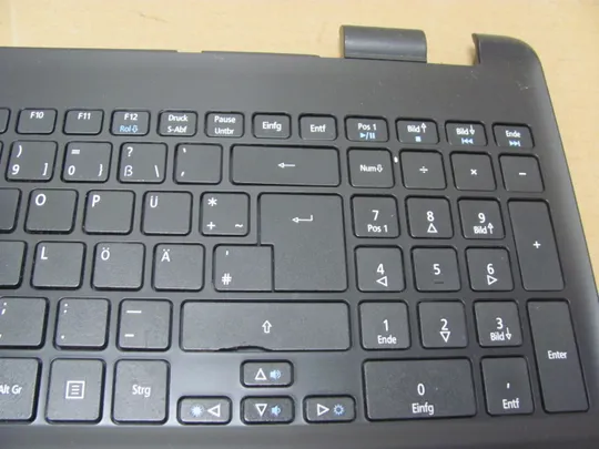 номер0955-15 Кришка панель клавіатура ДОНОР PK130N41A09  MP-10K36D0-6981W  для  Acer Aspire E5-571G E5-571 Acer Aspire E5-571 E5-551 E5-531 E5-521 оригінал З аукціону