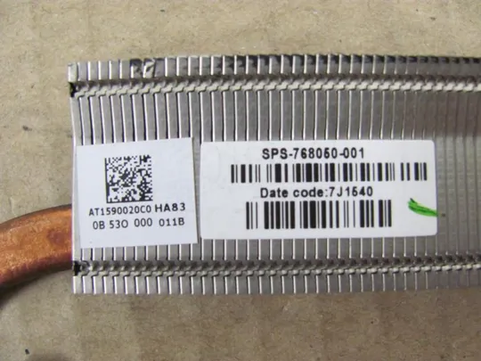 номер0097-28 термотрубка системи охолодження 768050-001 для HP ProBook 450 G2 470 G2 система охолодження Охолоджувальна система Охолодження материнської плати cooling system Кулер Охолоджувальний блок радіатор З аукціону